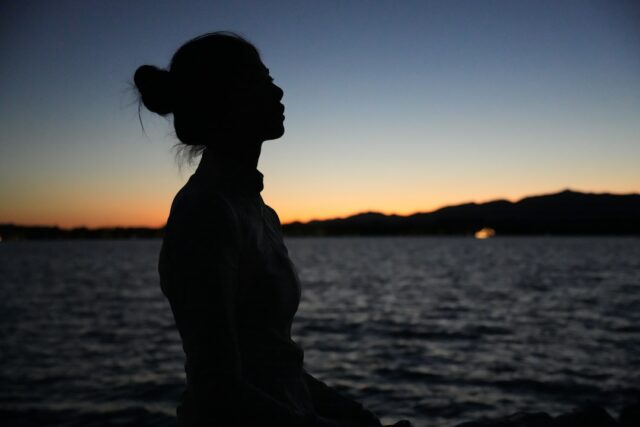 Photo routine evening calmness