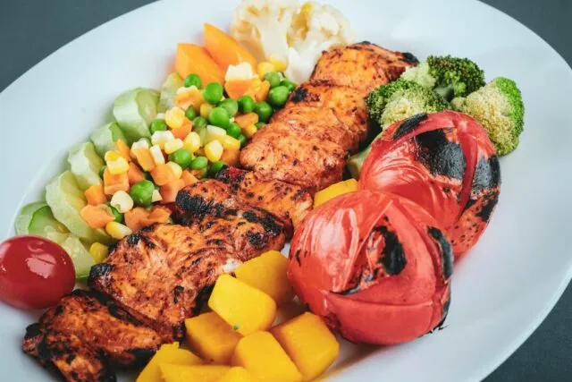 Photo balanced diet nutrition