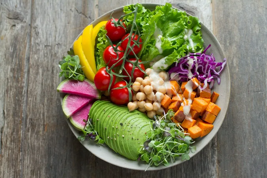 Photo balanced diet nutrition