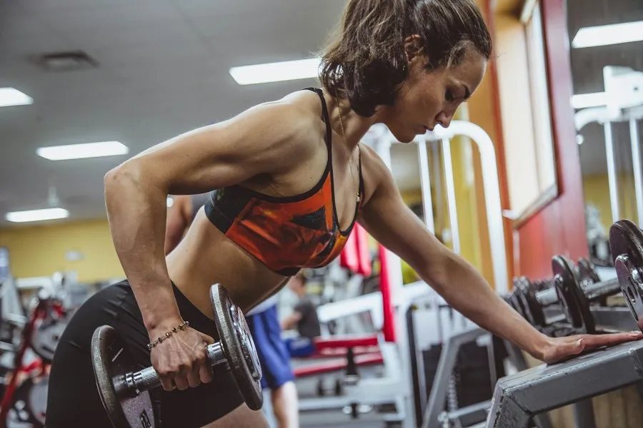 Photo women sports fitness