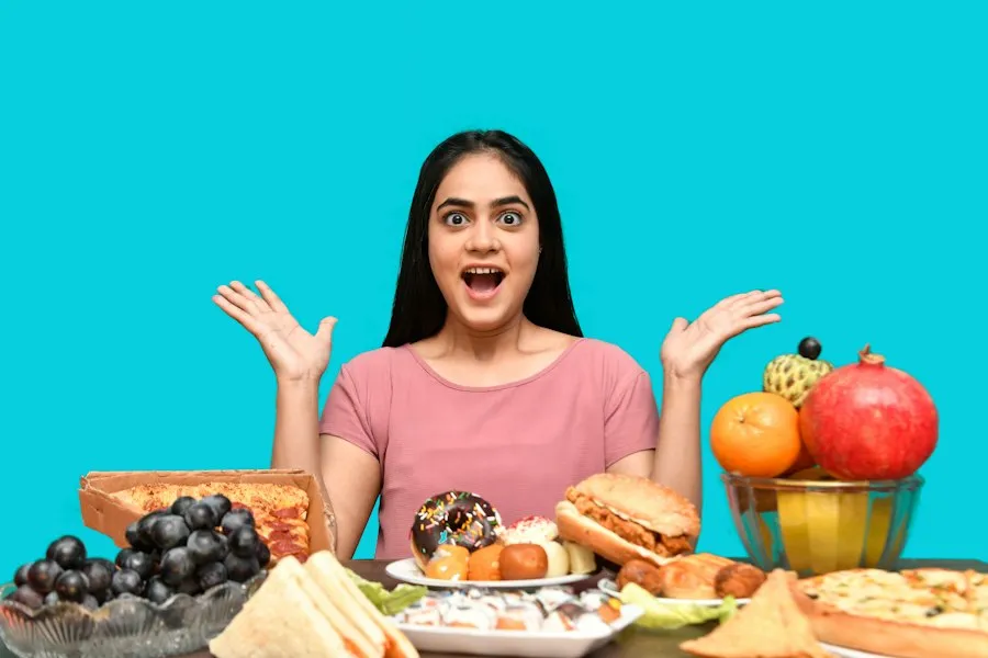 Photo common balanced diet mistakes